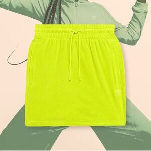Jeremy Scott x Adidas Neon Green Mini Skirt